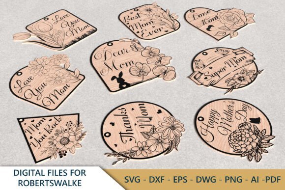 Paquete Grafico Mejor Mama Creativo Digital